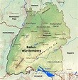 Baden-Württemberg Karte - Freeworldmaps.net