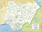 Administrative Map of Nigeria - Nations Online Project