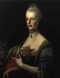 Ritratto di Maria Carolina di Borbone, Regina di Napoli, con la corona ...