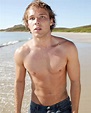Lincoln Lewis hits the beach