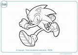 Dibujos de Sonic para Colorear e Imprimir Gratis