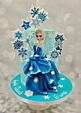 Beautiful Frozen Cake with Princess Elsa - Pièce montée Reine des ...