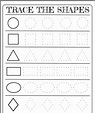 Free Trace Worksheets For Preschoolers