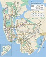 La storia della mappa della metropolitana di New York