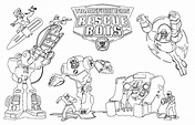 Dibujo de Transformador de Rescue Bots para colorear 29 – Divertirse ...