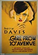 A poster for Alfred E. Green's 1935 drama 'The Girl from 10th Avenue ...