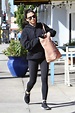 Jenna Dewan Tatum spotted in a black hoodie and leggings as she leaves ...