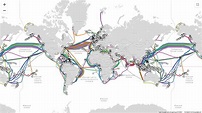 World S Submarine Cables Map Wondering Maps - vrogue.co