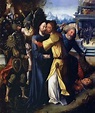 Judas Betrays Jesus with Kiss High Resolution Images