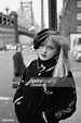 Musician Cyndi Lauper poses in Manhattan near the Queensboro Bridge ...
