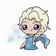 Elsa de Frozen para colorear - Dibujando con Vani