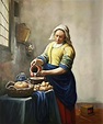 The Milkmaid - Johannes Vermeer - Oil Reproduction