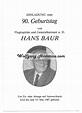 Signature of Hans Baur – Personal Pilot of Adolf Hitler