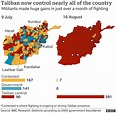 Mapping the advance of the Taliban in Afghanistan - BBC News