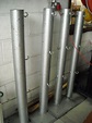 Boxing Ring Floor Standing Metal Posts - Prop Hire and Deliver