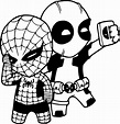 Download 18+ Dibujo Chibi Deadpool Para Colorear - AH middle