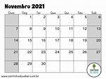 calendario de novembro 2021 - Atividades para a Educação Infantil ...