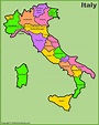 Administrative Map Of Italy - Ontheworldmap.com