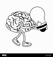 Cerebro Humano la inteligencia y la creatividad en los dibujos animados ...