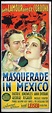 MASQUERADE IN MEXICO Daybill Movie poster RICHARDSON STUDIO Dorothy ...