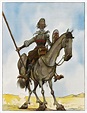 Por la calle de Alcalá: Don Quijote de la Mancha. Miguel de Cervantes