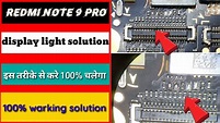 Redmi note 9 pro Lcd light solution by malviya tech - YouTube