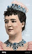 Amelie de Orleans (1865-1951). Reina consorte de Portugal. Grabado ...