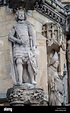 Statua gotica del Sacro Romano Imperatore Carlo IV di Lussemburgo San ...