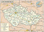 Agrandar el mapa República Checa en el mapa mundial