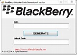 New Blackberry Unlock Code Calculator {Generator} Software V2.4 Free ...