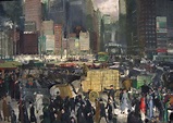 (1911) New York (George Bellows) | New york painting, American realism ...