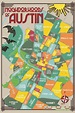Original Neighborhoods of Austin Map // Austin Texas Print | Etsy ...