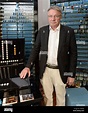 Horst Zuse, son of the computer pioneer Konrad Zuse, poses in front of ...