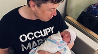 Elon Musk anuncia el nacimiento de su hijo y lo hace completamente a su ...