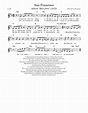 San Francisco Sheet music for Piano | Download free in PDF or MIDI ...