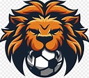 Lion, Football, Premier Soccer League PNG - Lion, Football, Premier ...