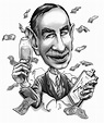 John Maynard Keynes. Cover drawing for ‘What Would Keynes Do?’, by ...