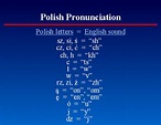 24. Polish Pronunciation