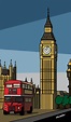 Big Ben. London @estherdpalarea | Big ben, Big bang, Ilustrações