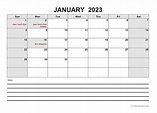 Free Printable 2023 Calendar Without Downloading - Printable Templates Free