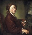 Portrait of Richard Wilson 1714-1782 British painter Painting by Anton ...