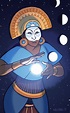 Goddess: Mama Quilla (Incan) | Mythology, Ancient goddesses, Moon goddess