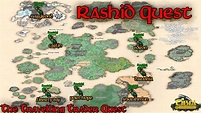 Tibia - Rashid - The Travelling Trader Quest ( Full ) - YouTube