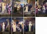 The Seven Sorrows of Mary Indoor Outdoor Aluminum Prints (Set of 7 ...
