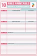 Medical Forms Charts - 10 Free PDF Printables | Printablee
