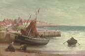 Alexander Young (1865-1923) , Preparing the nets | Christie's