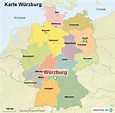 Würzburg Karte | Karte