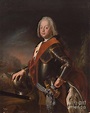 Portrait Of Christian August, Prince Of Anhalt-zerbst, 1725 Painting by ...