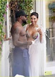 Nicole Murphy & Director Antoine Fuqua Spotted Kissing at the Pool in ...