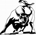Wall Street Bull Vector at Vectorified.com | Collection of Wall Street ...